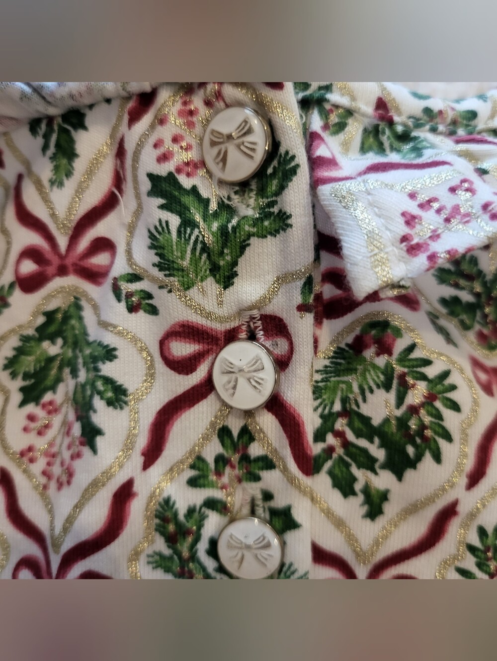 Tommy Bahama Cream High-Neck Onesie- 18M NWOT - Picture 5 of 5